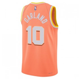 Camiseta Hombre Cleveland Cavaliers Darius Garland 2025-26 Nike City Edition Naranja Swingman